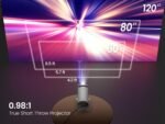 ⁦بروجيكتور LED ذكي محمول Wi-Fi | شاشة عرض سينمائية حتى 120 بوصة⁩ - الصورة ⁦10⁩