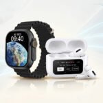 ⁦عرض التكنولوجيا الذكية | ساعة VIDVIE Ultra SW1608 + سماعة A9 اللاسلكية بشاشة لمس ذكية ANC⁩ - الصورة ⁦2⁩