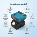 ⁦محول طاقة محمول 48 فولت DC إلى AC مع منفذ كهرباء AC و3 منافذ USB وشاشة رقمية⁩ - الصورة ⁦5⁩