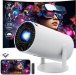 ⁦بروجيكتور LED ذكي محمول Wi-Fi | شاشة عرض سينمائية حتى 120 بوصة⁩ - الصورة ⁦3⁩