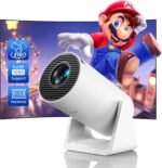 ⁦بروجيكتور LED ذكي محمول Wi-Fi | شاشة عرض سينمائية حتى 120 بوصة⁩ - الصورة ⁦4⁩