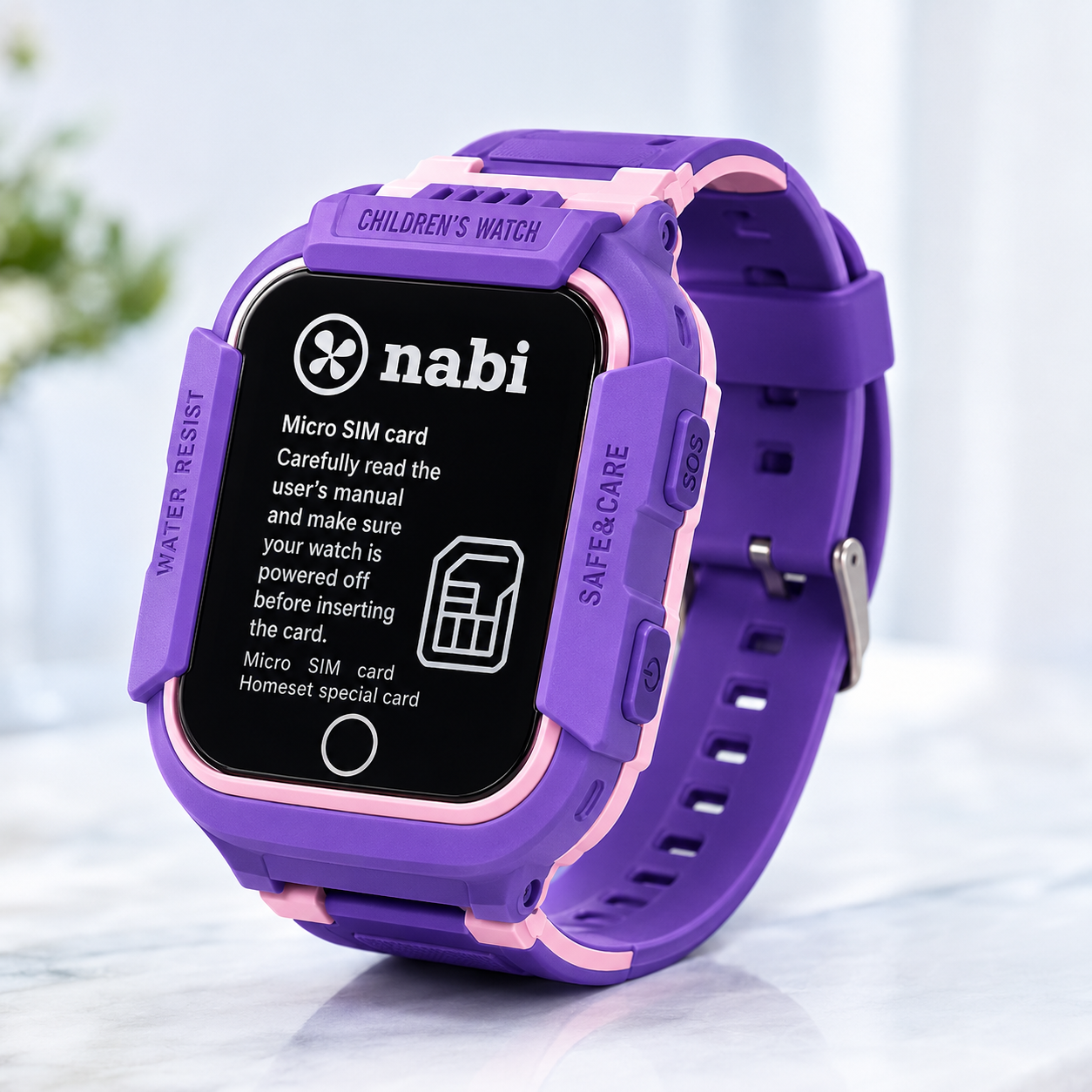 معرض حارتنا ساعة أطفال ذكية Guardian Baby GPS للمكالمات وتتبع الموقع - الصورة 1