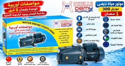 موتور مياه ديمي DEMY موديل 300 – 1 حصان